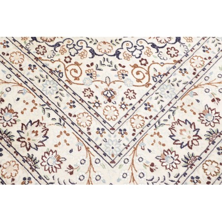 Tappeto Nain 9La Persia bianco marrone 210x307