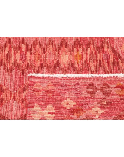 Tappeto Kilim Afghanistan rosso marrone 99x147