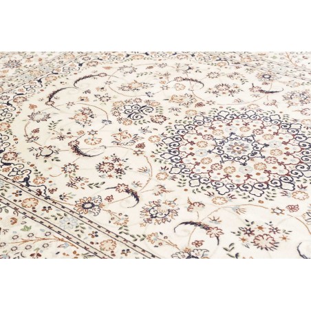 Tappeto Nain 9La Persia bianco marrone 210x307