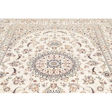 Tappeto Nain 9La Persia bianco marrone 210x307