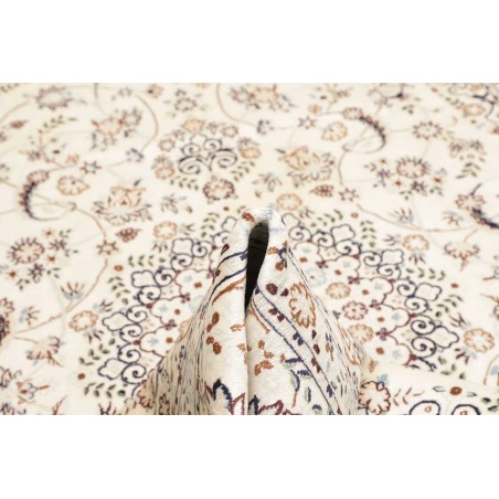 Tappeto Nain 9La Persia bianco marrone 210x307