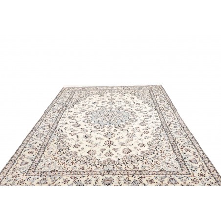 Tappeto Nain 9La Persia bianco grigio 200x312