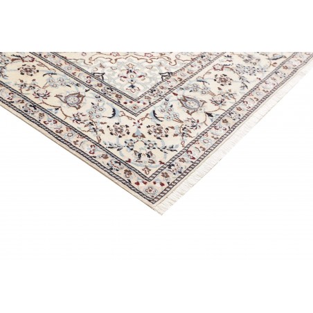 Tappeto Nain 9La Persia bianco grigio 200x312