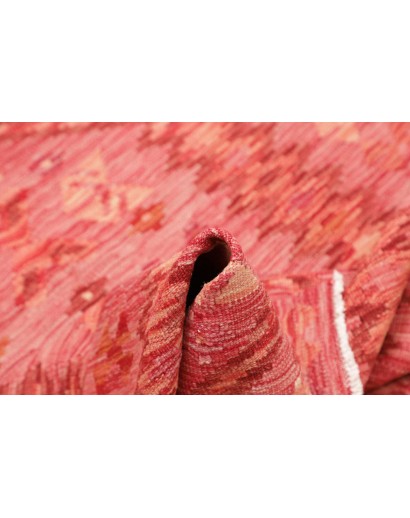 Tappeto Kilim Afghanistan rosso marrone 99x147