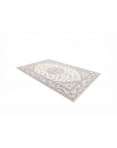 Tappeto Nain 9La Persia bianco grigio 202x306