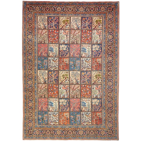 Tappeto Sarough Persia marrone grigio 240x350