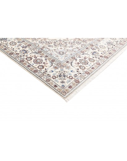 Tappeto Nain 9La Persia bianco grigio 202x306