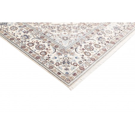 Tappeto Nain 9La Persia bianco grigio 202x306
