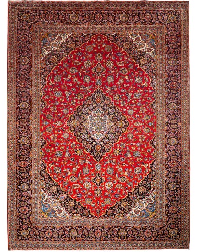 Tappeto Ardakan Persia marrone giallo 303x414