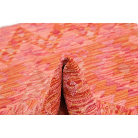 Tappeto Kilim Afghanistan rosso arancione 99x152