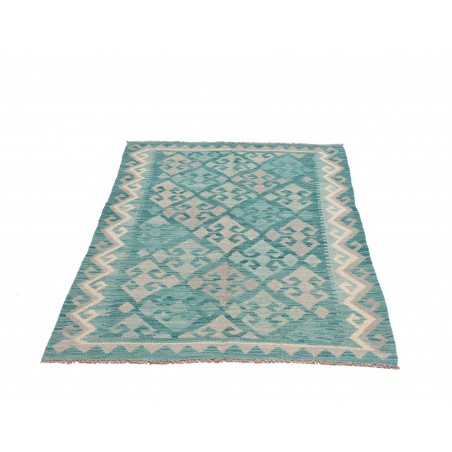 Tappeto Kilim Afghanistan beige verde 98x152