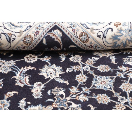 Tappeto Nain Kashmar Persia grigio 193x291
