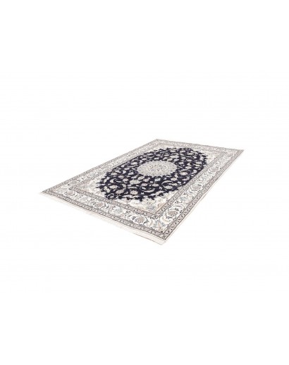 Tappeto Nain Kashmar Persia grigio 193x295