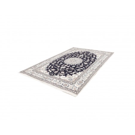 Tappeto Nain Kashmar Persia grigio 193x295