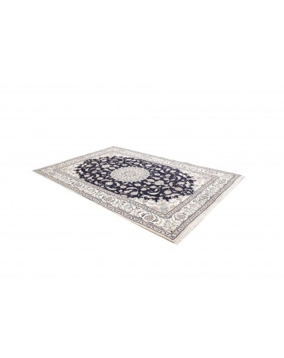 Tappeto Nain Kashmar Persia grigio 193x295