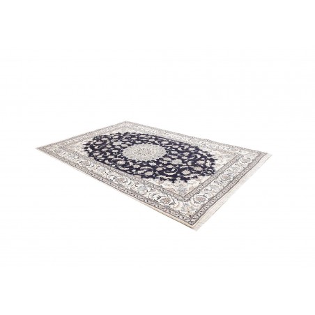 Tappeto Nain Kashmar Persia grigio 193x295