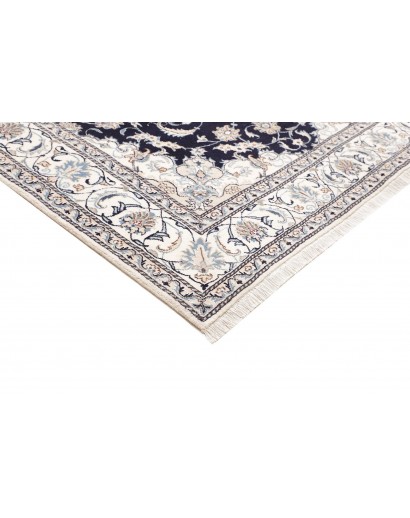 Tappeto Nain Kashmar Persia grigio 193x295