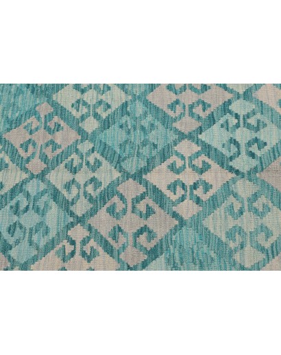 Tappeto Kilim Afghanistan beige verde 98x152