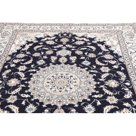 Tappeto Nain Kashmar Persia grigio 193x295