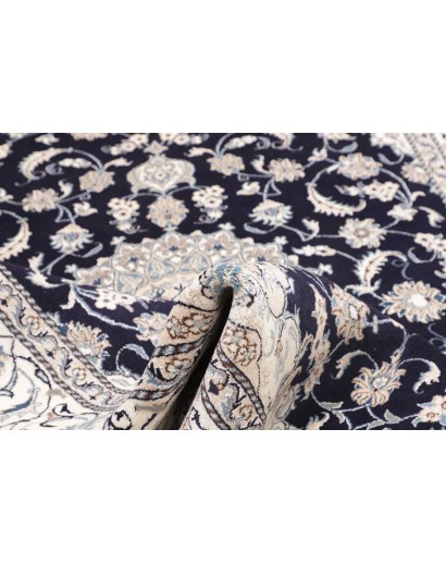Tappeto Nain Kashmar Persia grigio 193x295