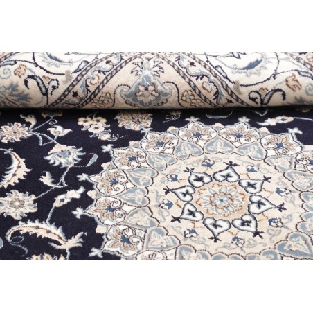 Tappeto Nain Kashmar Persia grigio 193x295