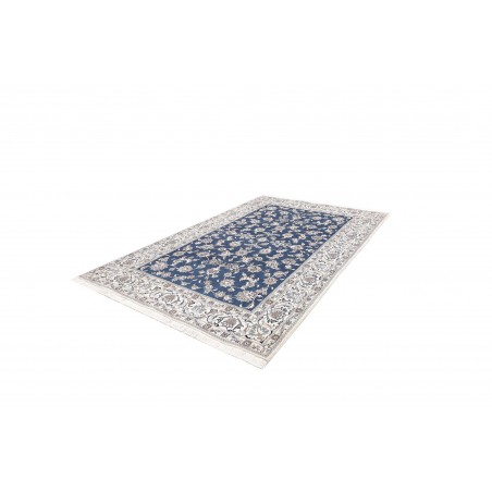 Tappeto Nain Kashmar Persia grigio blu 201x300