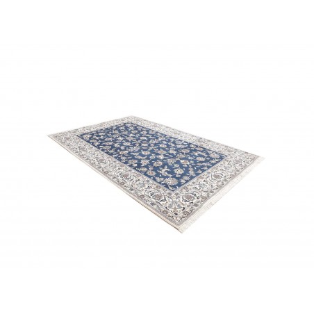 Tappeto Nain Kashmar Persia grigio blu 201x300