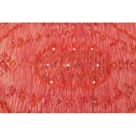 Tappeto Kilim Afghanistan rosso arancione 105x149