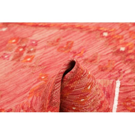 Tappeto Kilim Afghanistan rosso arancione 105x149