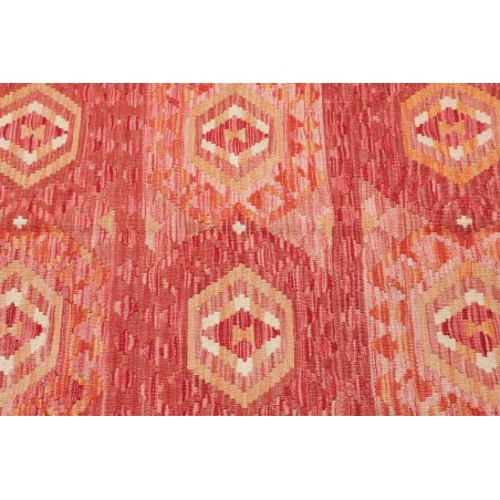 Tappeto Kilim Afghanistan arancione marrone 95x153