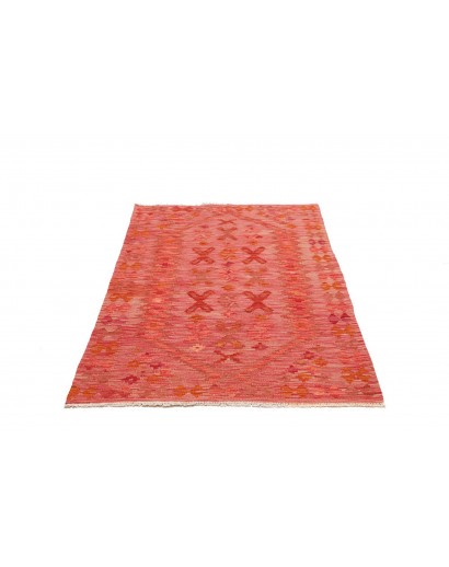Tappeto Kilim Afghanistan rosso 100x147