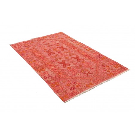 Tappeto Kilim Afghanistan rosso 100x147