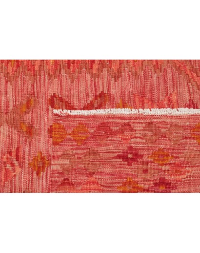 Tappeto Kilim Afghanistan rosso 100x147