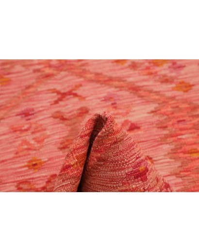 Tappeto Kilim Afghanistan rosso 100x147