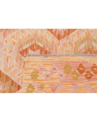 Tappeto Kilim Afghanistan marrone arancione 106x146