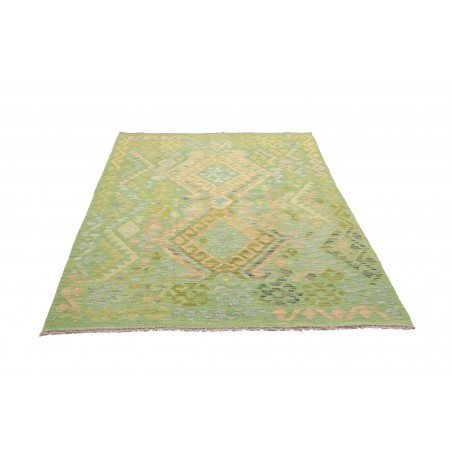 Tappeto Kilim Afghanistan marrone 145x202