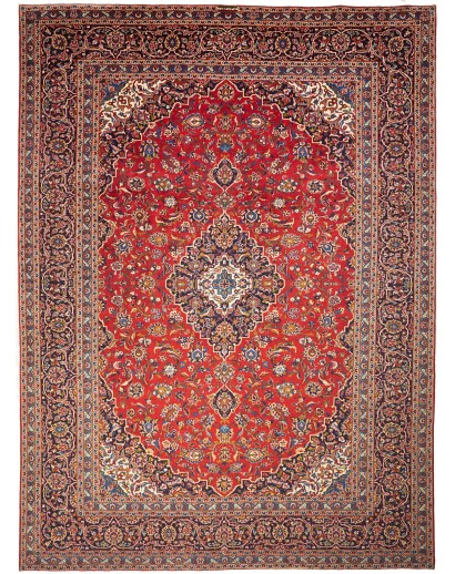 Tappeto Ardakan Persia marrone grigio 310x420