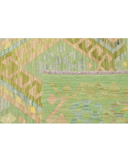 Tappeto Kilim Afghanistan marrone 145x202