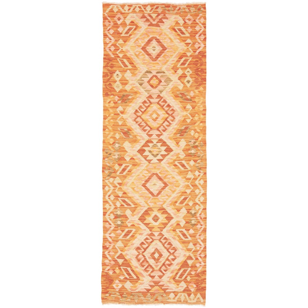 Tappeto Kilim Afghanistan marrone 63x184