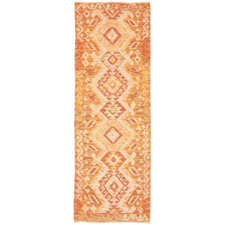 Tappeto Kilim Afghanistan marrone 63x184