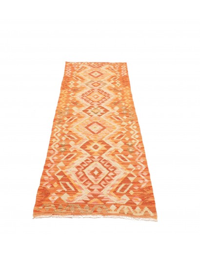 Tappeto Kilim Afghanistan marrone 63x184