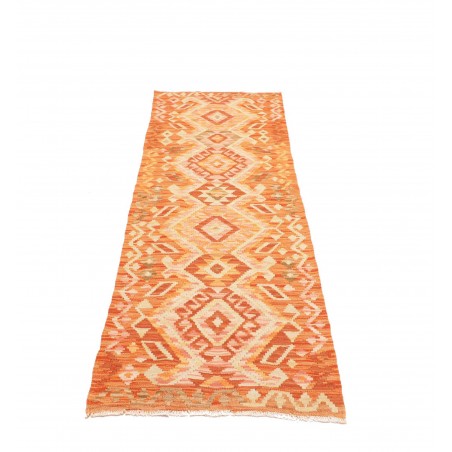 Tappeto Kilim Afghanistan marrone 63x184