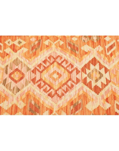 Tappeto Kilim Afghanistan marrone 63x184