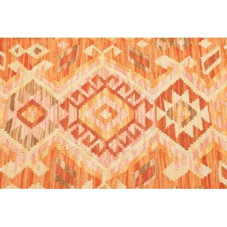 Tappeto Kilim Afghanistan marrone 63x184