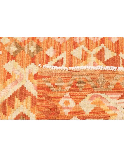 Tappeto Kilim Afghanistan marrone 63x184