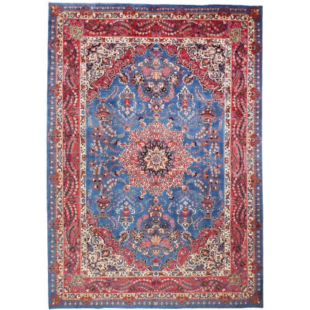 Tappeto Kashmar Persia azzurro rosso 246x350