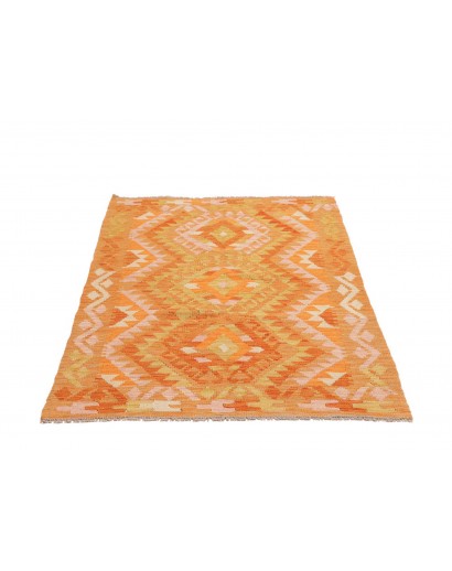 Tappeto Kilim Afghanistan marrone 101x148