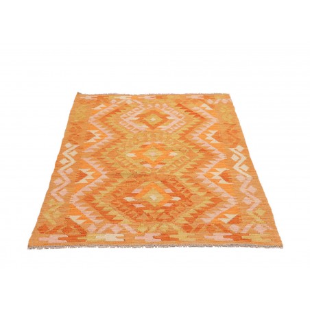 Tappeto Kilim Afghanistan marrone 101x148