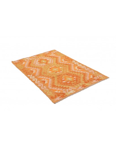 Tappeto Kilim Afghanistan marrone 101x148