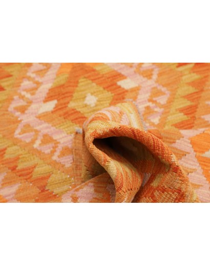 Tappeto Kilim Afghanistan marrone 101x148